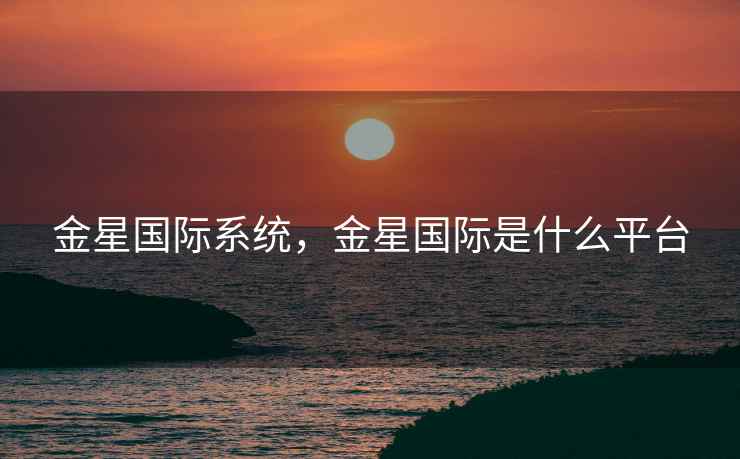金星国际系统，金星国际是什么平台
