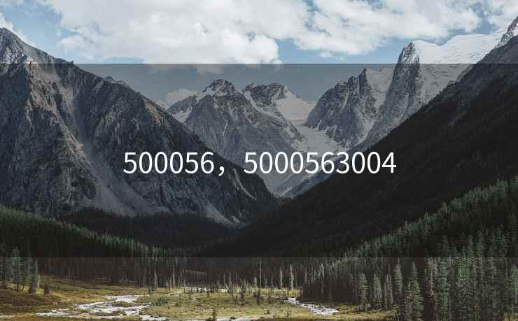 500056,5000563004 500056,5000563004